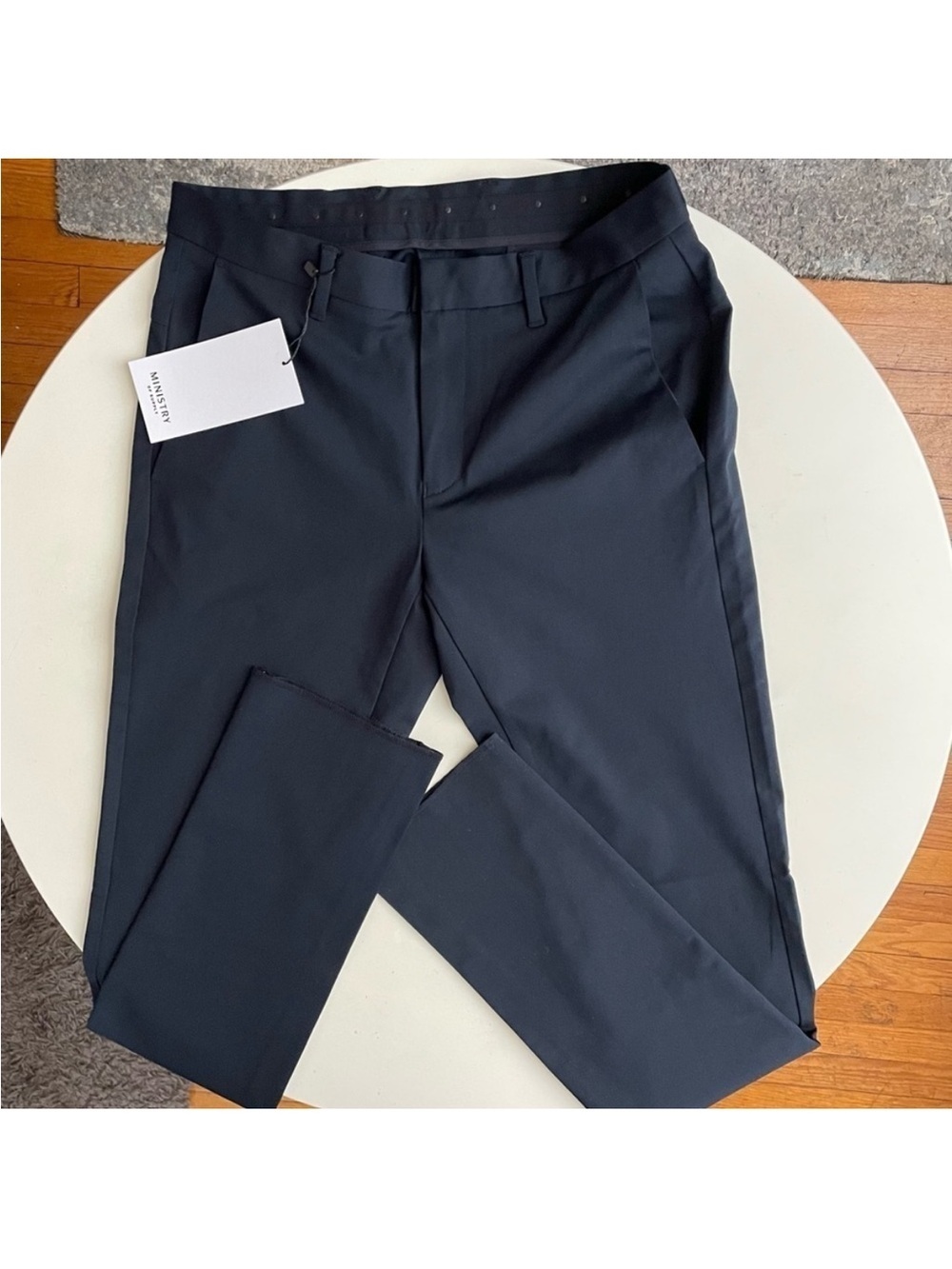 Ministry of Supply Kinetic Pant Navy Men’s Size Waist 30 Slim Fit New Dress